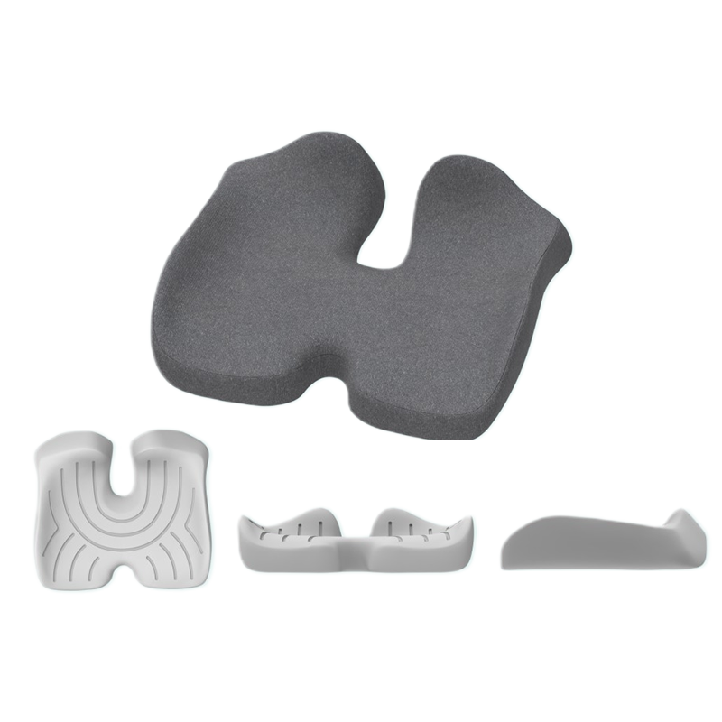 Coussin de siège de fesse de beauté en mousse à mémoire